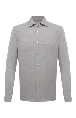 Kiton: Рубашка из фланели 