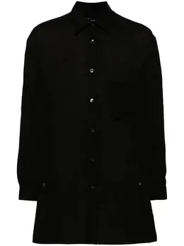 Yohji Yamamoto: Рубашка с длинным рукавом 