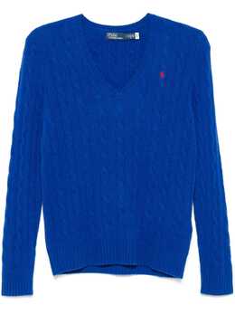 Polo Ralph Lauren: Голубой свитер 