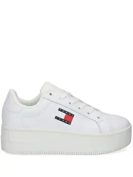 Tommy Jeans: Белые кроссовки 