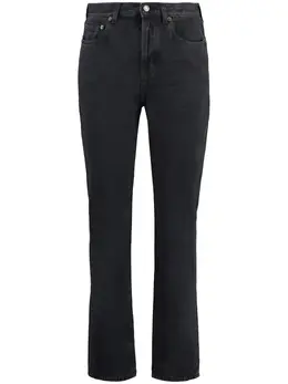 Saint Laurent: Прямые джинсы 