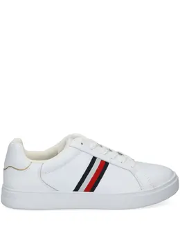 Tommy Hilfiger: Белые кроссовки  Essential
