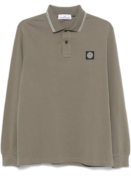 Stone Island: Зелёное поло 
