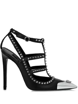Philipp Plein: Чёрные сандалии 