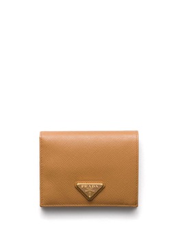 Prada: Бежевый кошелёк 