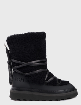 WOOLRICH: Чёрные ботинки 