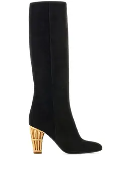 Ferragamo: Чёрные сапоги 