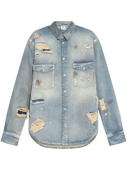 VETEMENTS: Джинсовая рубашка 