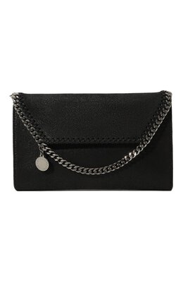 Stella McCartney: Чёрная сумка  Falabella Mini