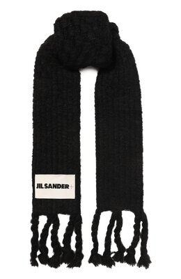 Jil Sander: Чёрный шарф 