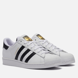 adidas: Белые кроссовки  Originals