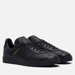 adidas: Чёрные кроссовки  Originals Gazelle