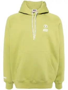 AAPE BY *A BATHING APE®: Зелёная толстовка 