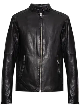 AllSaints: Кожаная куртка  Cora