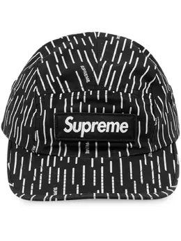 Supreme: Чёрная кепка  Military Camp