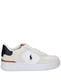 Polo Ralph Lauren: Белые кроссовки 