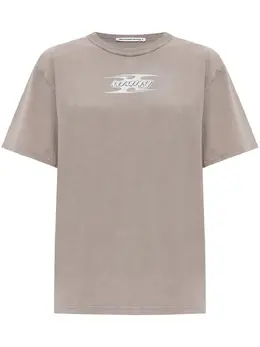 Alexander Wang: Хлопковая футболка 