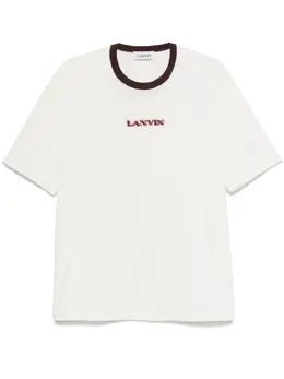 Lanvin: Белая футболка 