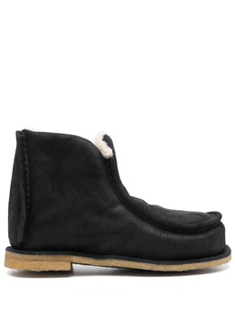 JW Anderson: Чёрные ботинки 