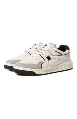 Valentino: Белые кеды  ONE STUD