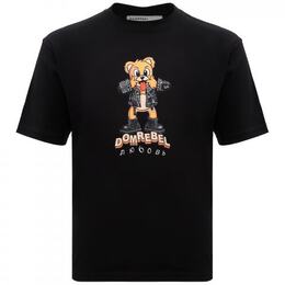 DOMREBEL: Чёрная футболка 