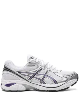 ASICS: Серебристые кроссовки 