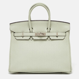 Hermes: Зелёная сумка  Birkin 25