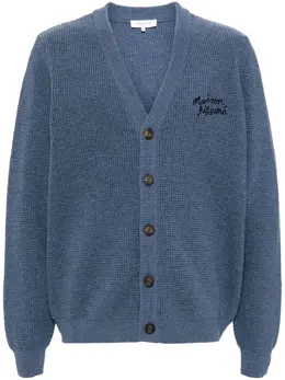 Maison Kitsuné: Голубой кардиган 