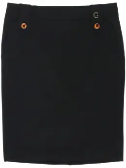 Gucci Pre-Owned: Чёрная юбка 