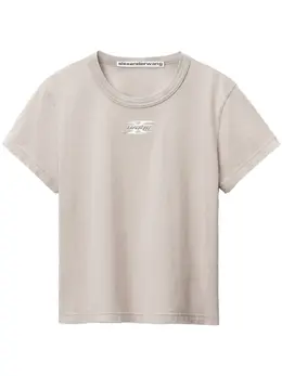 Alexander Wang: Хлопковая футболка 