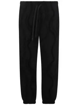 Versace Jeans Couture: Чёрные брюки 