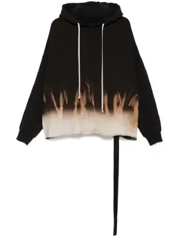 Rick Owens DRKSHDW: Чёрная толстовка 
