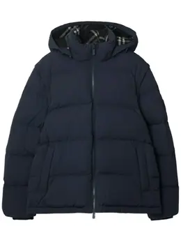 Burberry: Синяя куртка 