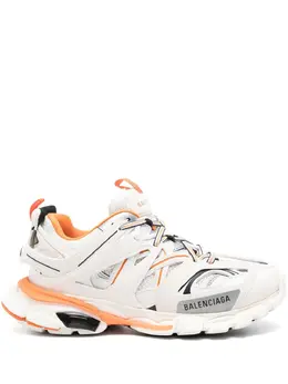 Balenciaga: Белые кроссовки  Track