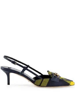 Elisabetta Franchi: Голубые туфли 