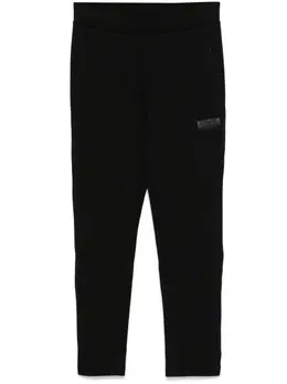 Ea7 Emporio Armani: Чёрные брюки 