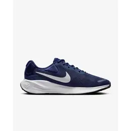 NIKE: Синие кроссовки 