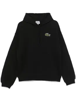 Lacoste: Чёрная толстовка 