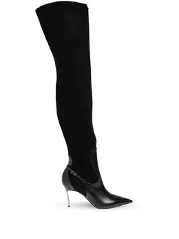 Casadei: Чёрные ботинки  Blade