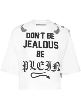 Philipp Plein: Белая футболка 