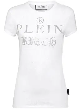Philipp Plein: Белая футболка 