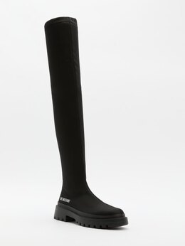 Love Moschino: Чёрные сапоги 
