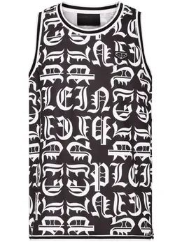 Philipp Plein: Чёрная майка  Gothic Plein