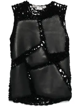 Comme Des Garçons: Чёрный топ 