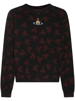 Vivienne Westwood: Свитшот  Orb с принтом