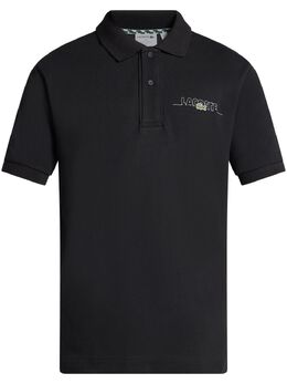 Lacoste: Чёрное поло 