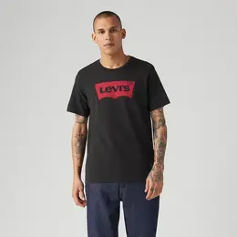 Levi's: Чёрная футболка 