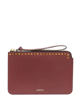 ISABEL MARANT: Бордовый клатч 