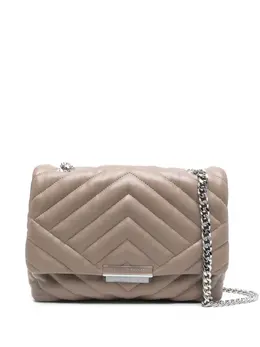 Armani Exchange: Коричневая сумка 