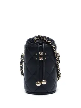 CHANEL Pre-Owned: Чёрная сумка 
